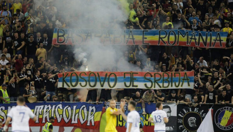 Romanya – Kosova maçında olaylar çıktı