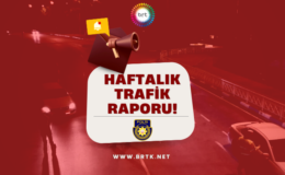 Bir haftada 70 trafik kazası