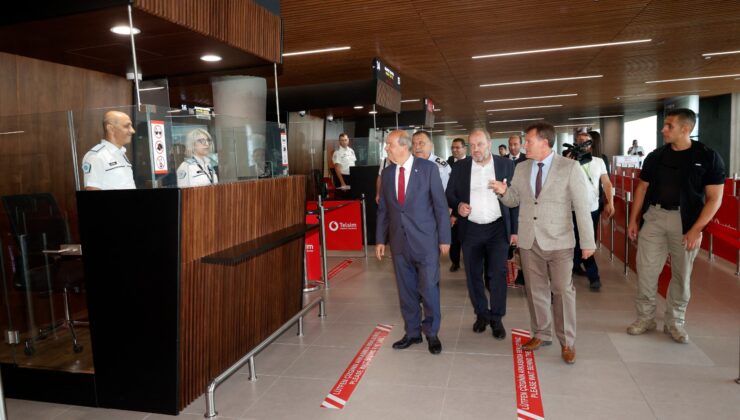 Cumhurbaşkanı Tatar:Ercan Havalimanı KKTC’nin gelişmesine büyük katkı sağlayacak