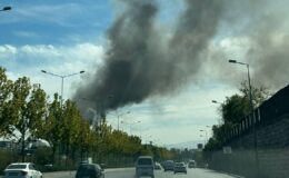 Ankara’da sanayi sitesinde yangın