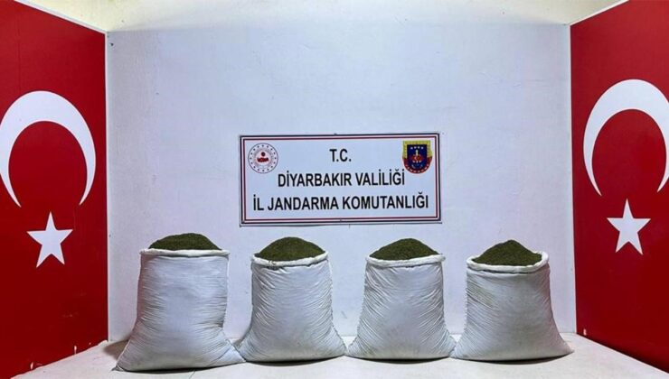 Diyarbakır’da 117 kilogram uyuşturucu ele geçirildi