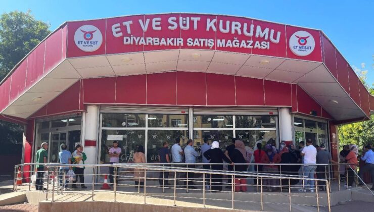 Diyarbakır’da Et ve Süt Kurumu’ndan günde yaklaşık 1,5 ton et satışı yapılıyor