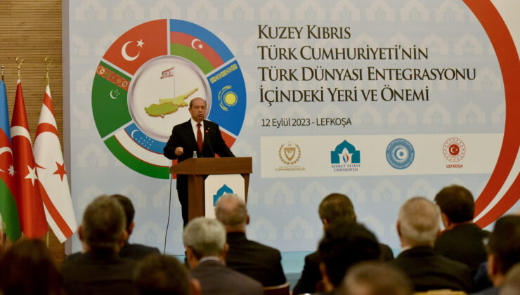 Cumhurbaşkanı Tatar “Biz büyük Türk milletinin kopmaz bir parçasıyız”