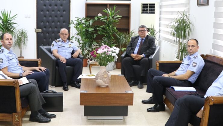 Bakan Berova Polis Genel Müdürü Kuni ile görüştü
