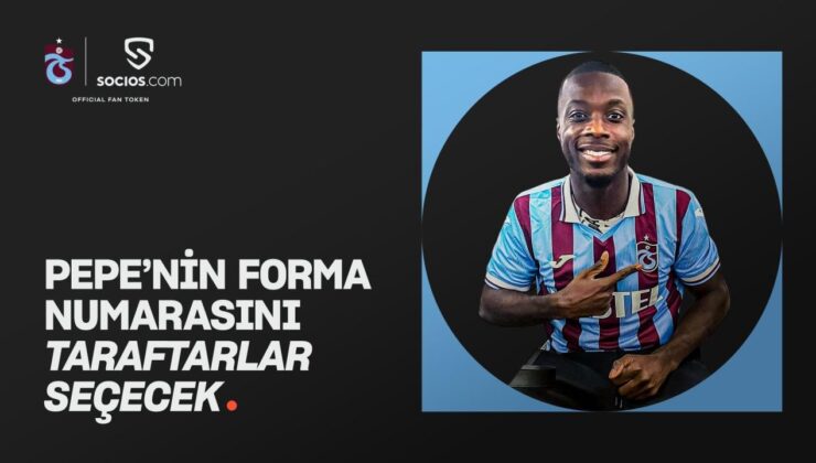 Trabzonspor’da Nicolas Pepe’nin forma numarasını taraftar seçecek