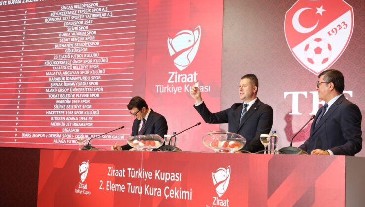 Türkiye Kupası’nda 2. eleme turu kurası çekildi