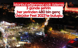 İstanbul’da 480 bin genç, Üsküdar Fest 2023’te buluştu