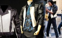 Efsanevi müzisyen Michael Jackson’ın ikonik deri ceketi açık artırmaya çıkıyor