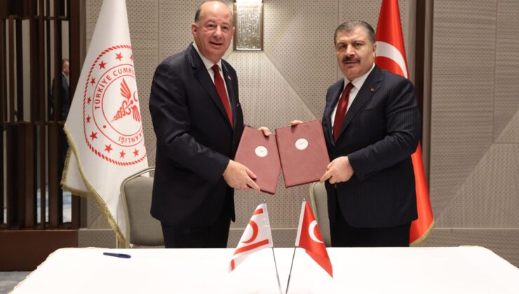 TC Sağlık Bakanlığı ile KKTC Sağlık Bakanlığı arasında 2023- 2025 yılları arasında işbirliğine dair eylem planı imzalandı