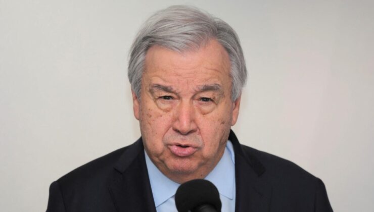 Guterres: İsrail’in sivilleri öldürmesini kınıyorum