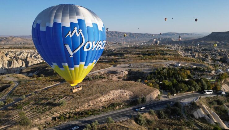 Kapadokya’da üretilen 100. yerli sıcak hava balonu testi geçti