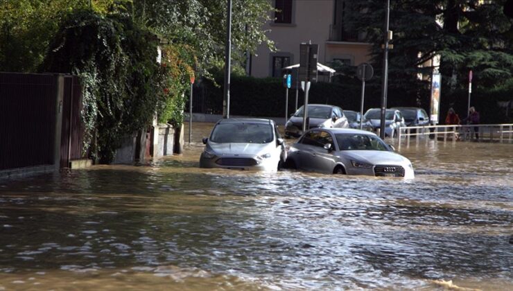 İtalya’da aşırı yağışlar Milano’da su baskınlarına neden oldu