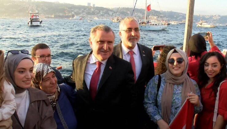 Cumhuriyet’in 100’üncü yılı Boğaz’da coşkuyla kutlandı