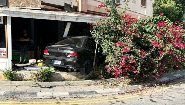 Lefkoşa’da iki farklı kaza!