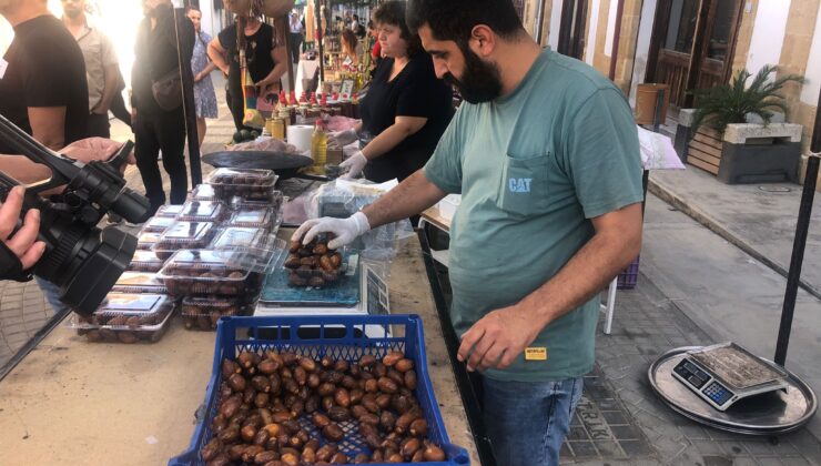 14. Lefke Hurma Festivali bugün yapıldı