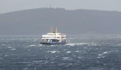 Çanakkale’de yarınki bazı feribot seferleri iptal edildi