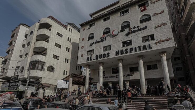 Filistin Kızılayı: Gazze’deki Kudüs Hastanesi tamamen hizmet dışı kaldı