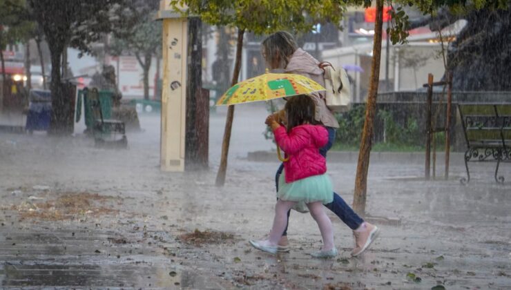 Yağışlı sistem Batı bölgelerden başlayarak yurdu etkisi altına alacak