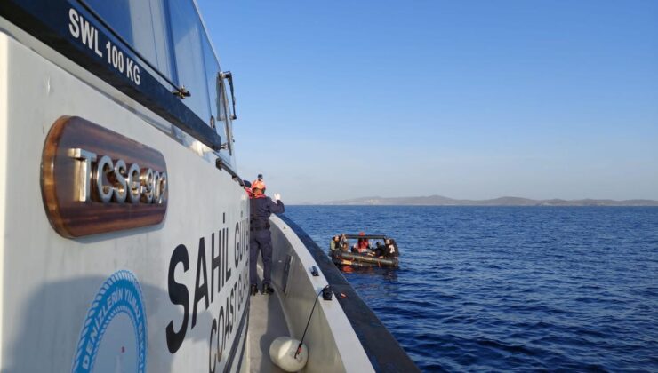 İzmir’de 132 düzensiz göçmen kurtarıldı