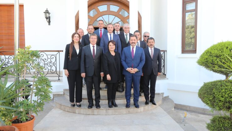 Başbakan Üstel, Hatay Valisi Mustafa Masatlı’yı ziyaret etti