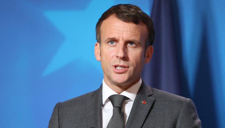 Macron İsrail’i, Gazze’yi yerle bir etme veya ayrım gözetmeden sivil halka saldırma fikrine karşı uyardı