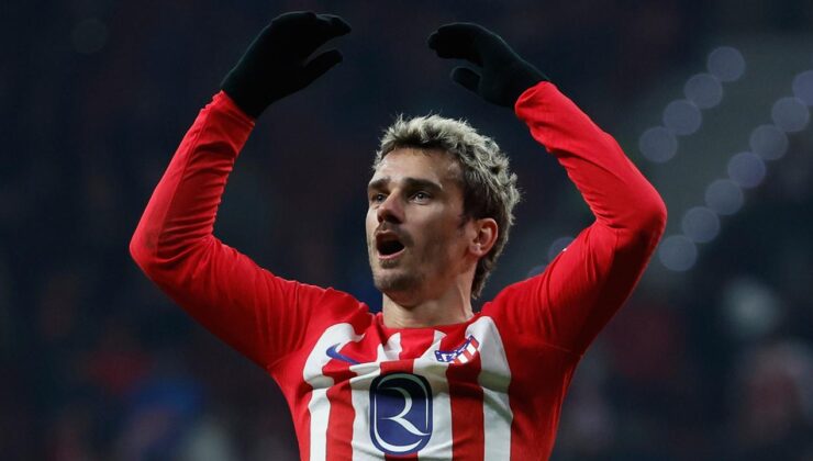 Antoine Griezmann Atletico Madrid tarihine geçti