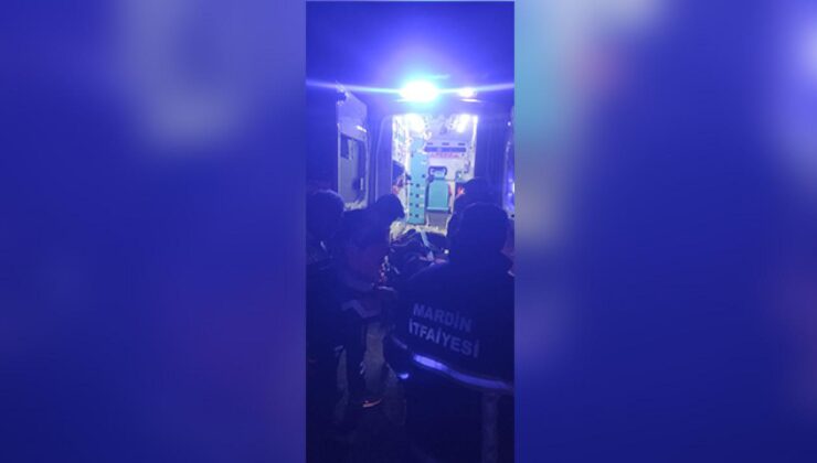 Mardin’de otomobil şarampole devrildi: 5 yaralı