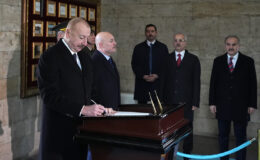 Aliyev Ankara’da