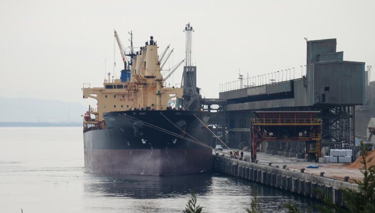 İzmit Körfezi’ndeki limanlara geçen yıl 9 bin 560 yük gemisi uğradı