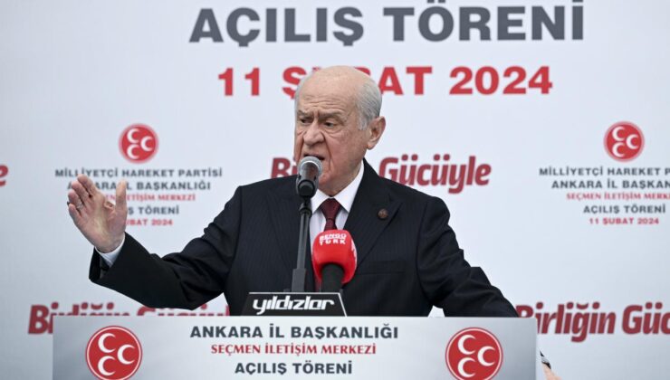 Bahçeli: CHP demek, DEM demektir