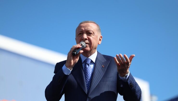 Cumhurbaşkanı Recep Tayyip Erdoğan konuşuyor