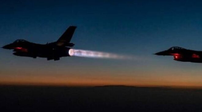 Irak’ın kuzeyine hava harekatı: 25 hedef imha edildi