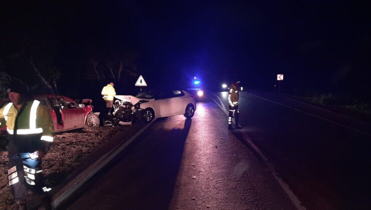 Girne-Değirmenlik ana yolunda kaza:3 yaralı