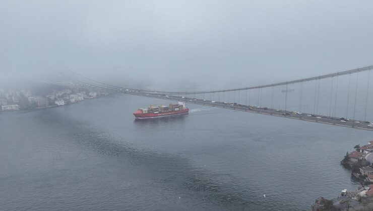 İstanbul Boğazı’nda askıya alınan gemi trafiği normale döndü