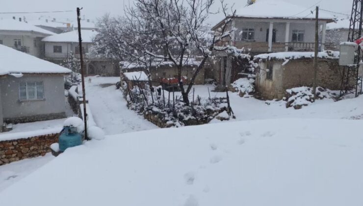 Amasya’da kar kalınlığı 20 santimetreyi geçti