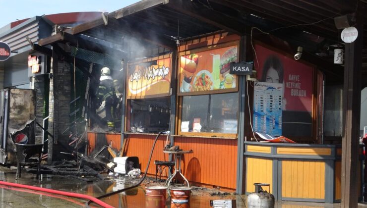 Kocaeli’de kafe yangını: 2 kişi dumandan etkilendi