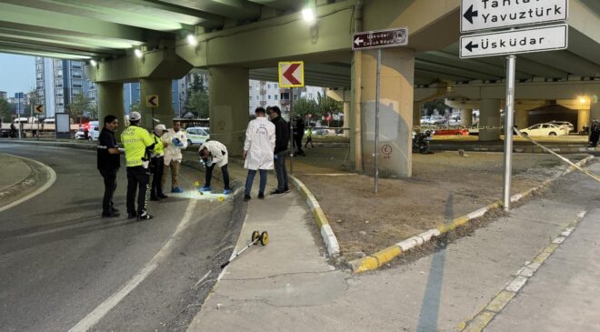 Ümraniye’de kaza yapan trafik polisi şehit oldu