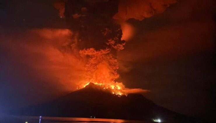 Endonezya’da yanardağ patlaması: 29 Nisan’a kadar acil durum ilan edildi