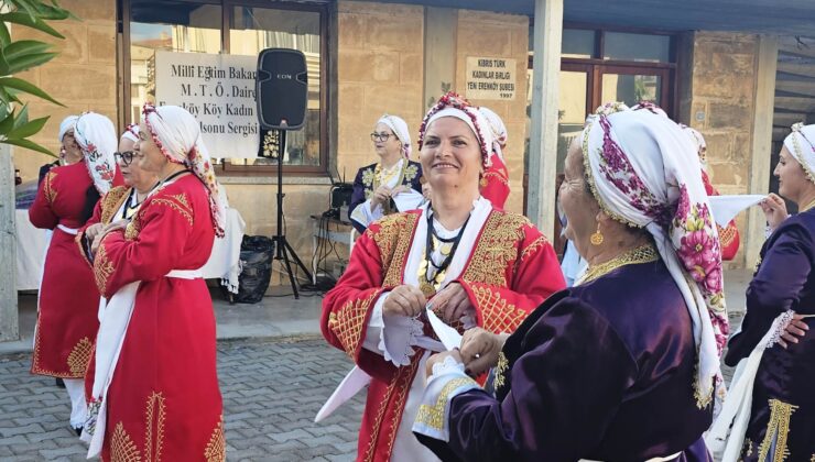 Erenköy Köy Kadın Kursu sergisi açıldı