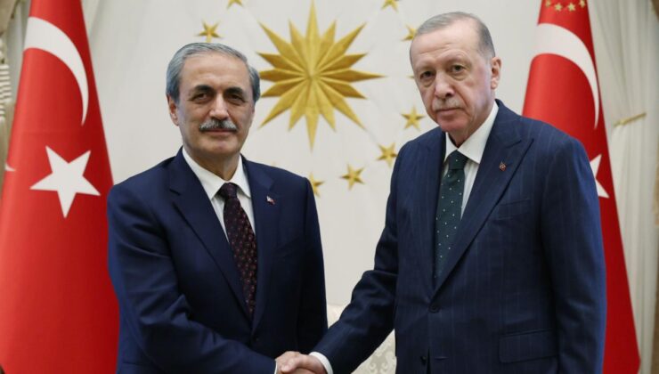 Cumhurbaşkanı Erdoğan, Yargıtay Cumhuriyet Başsavcısı Şahin’i kabul etti