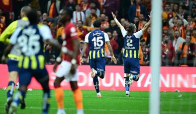 Derbide 3 puan Fenerbahçe’nin