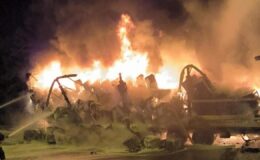 Kocaeli’de tır yangını: Ankara yönünde ulaşım aksadı
