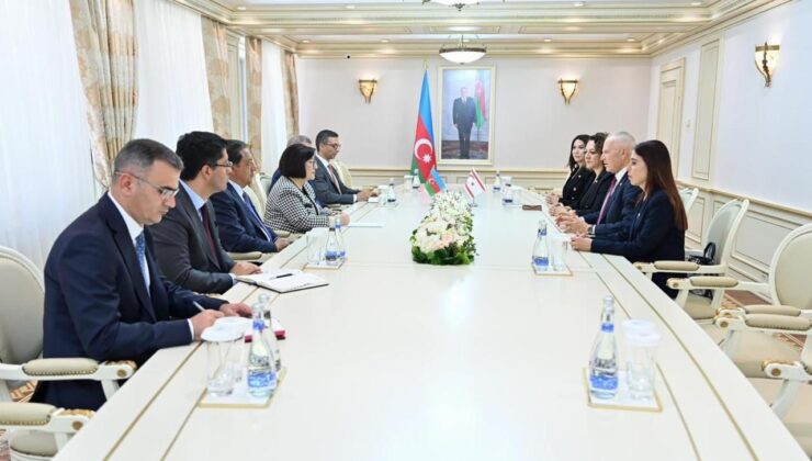 Töre,Azerbaycan Milli Meclisi Başkanı Gafarova ile görüştü