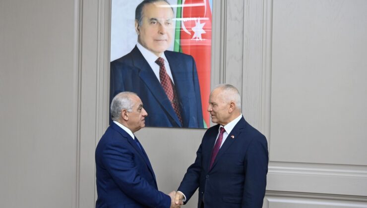 Cumhuriyet Meclisi Başkanı Töre, Azerbaycan Başbakanı Asadov ile görüştü