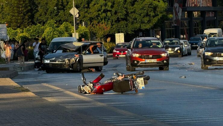 Antalya’da otomobil ile motosiklet çarpıştı: 1 ölü, 2 yaralı