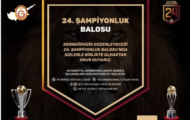 Galatasaray’ın şampiyonluğu kutlanacak