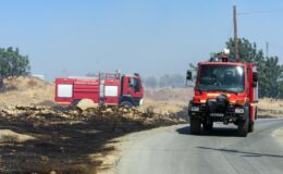 Larnaka’daki yangın kontrol altına alındı.Baf’ta yeni yangın çıktı