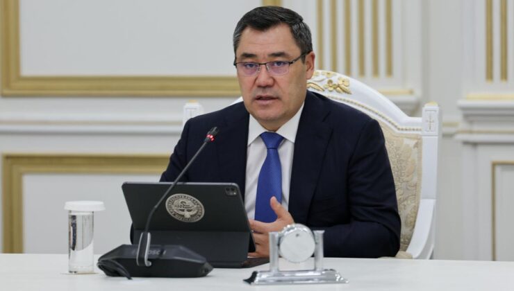 Caparov: Çin-Kırgızistan-Özbekistan demir yolu inşaat projesini hayata geçiriyoruz