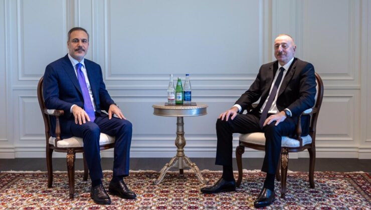 Aliyev ve Fidan, Ermenistan’la ilişkileri müzakere etti