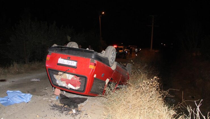 Manisa’da otomobil takla attı: 1 kişi hayatını kaybetti